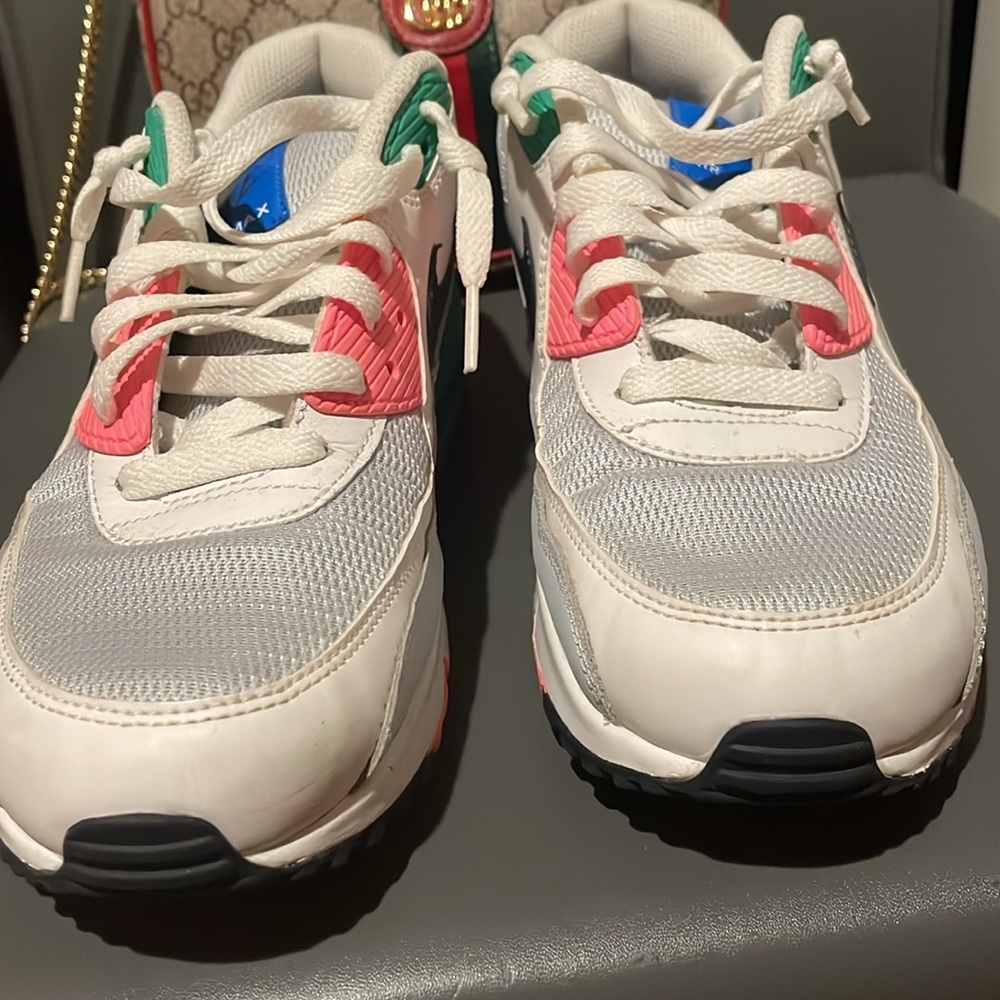 prelovedNike Air Sneakers - White and Green south beach - Picture 5 of 5